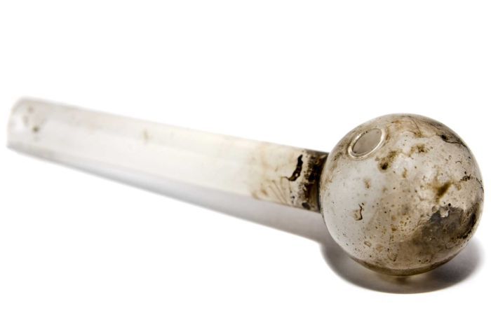 What does a meth pipe look like