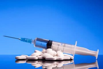 opiate painkiller needle abuse