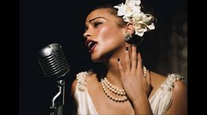 billie holiday at the Mic