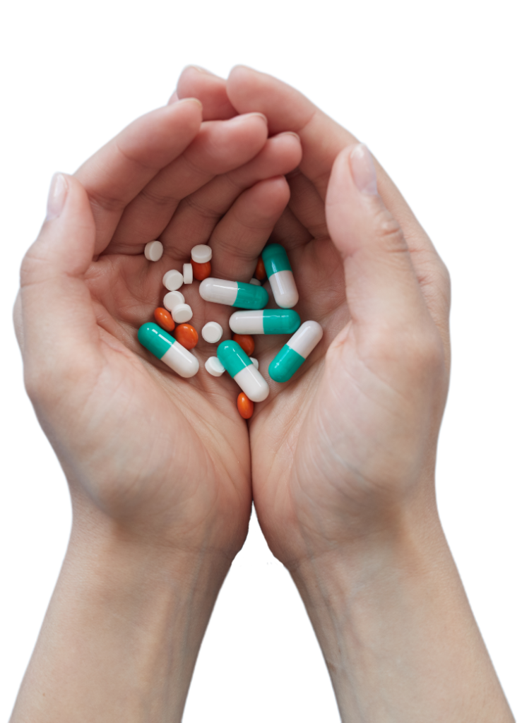 Benzodiazepine Addiction Quiz handful of pills
