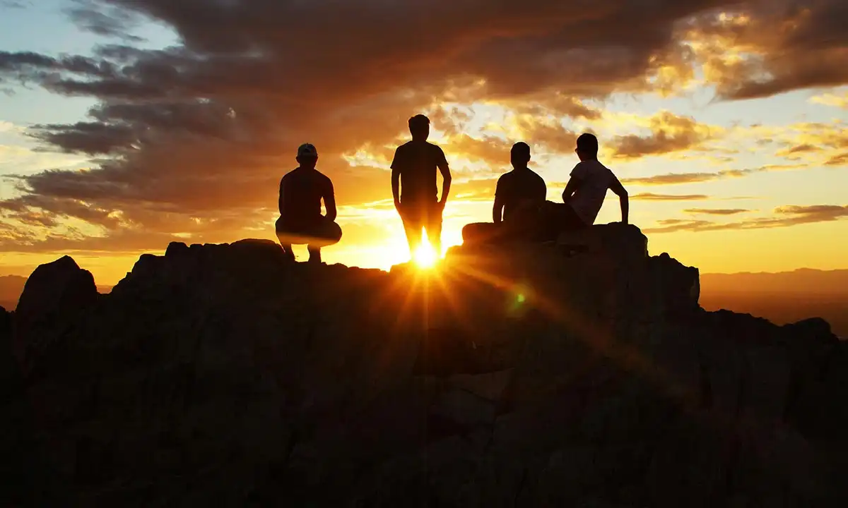 group of men The Power of Fellowship in Men’s Addiction Recovery